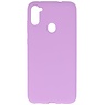 Carcasa de TPU en color para Samsung Galaxy A11 Morada