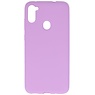 Color TPU Case for Samsung Galaxy A11 Purple