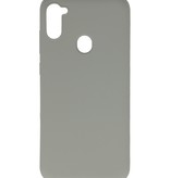 Carcasa de TPU en color para Samsung Galaxy A11 Gris