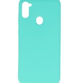 Coque en TPU couleur pour Samsung Galaxy A11 Turquoise