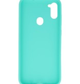 Carcasa de TPU en color para Samsung Galaxy A11 Turquesa