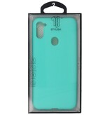 Carcasa de TPU en color para Samsung Galaxy A11 Turquesa