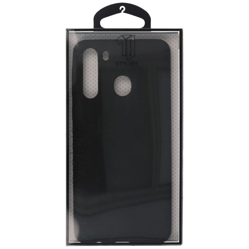 Carcasa de TPU en color para Samsung Galaxy A21 Negro