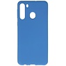 Carcasa de TPU en color para Samsung Galaxy A21 Azul marino