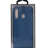 Farbige TPU-Hülle für Samsung Galaxy A21 Navy