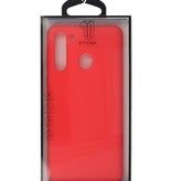 Farbige TPU-Hülle für Samsung Galaxy A21 Rot