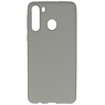 Carcasa de TPU en color para Samsung Galaxy A21 Gris