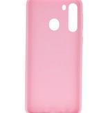 Custodia in TPU a colori per Samsung Galaxy A21 rosa