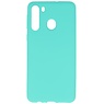 Color TPU Case for Samsung Galaxy A21 Turquoise