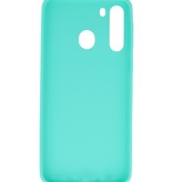 Color TPU Hoesje voor Samsung Galaxy A21 Turquoise