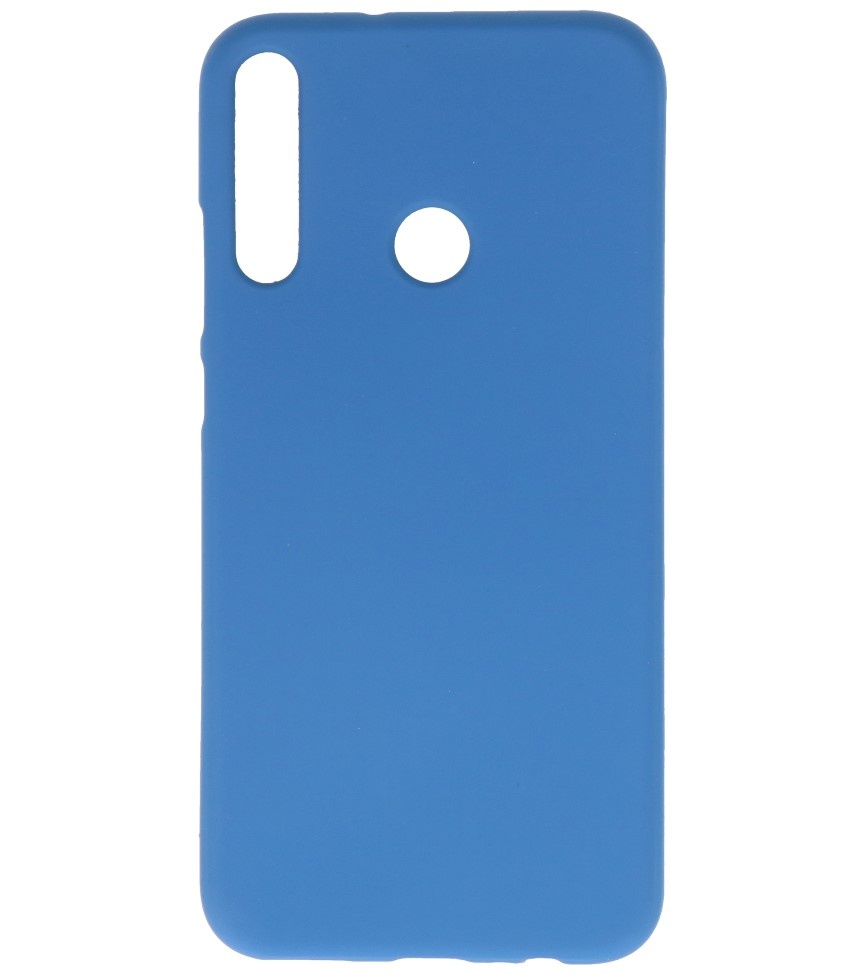 Color TPU Hoesje voor Huawei P40 Lite E Navy