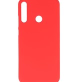 Color TPU Hoesje voor Huawei P40 Lite E Rood