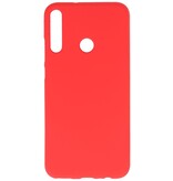 Color TPU Hoesje voor Huawei P40 Lite E Rood