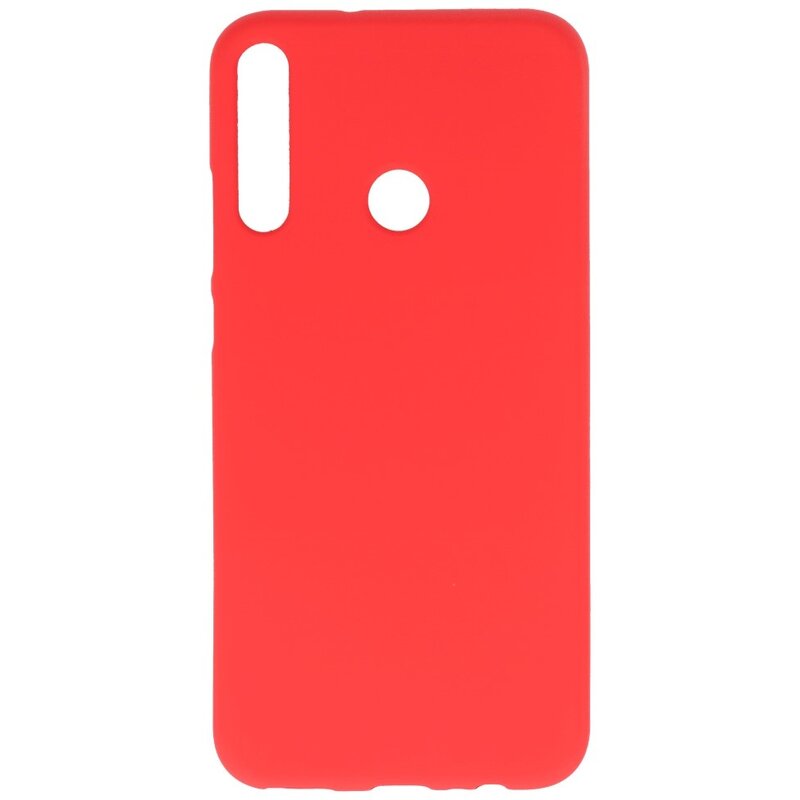 Color TPU Case for Huawei P40 Lite E Red