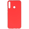 Color TPU Hoesje voor Huawei P40 Lite E Rood