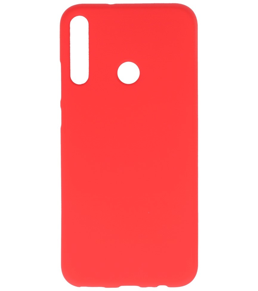 Color TPU Case for Huawei P40 Lite E Red