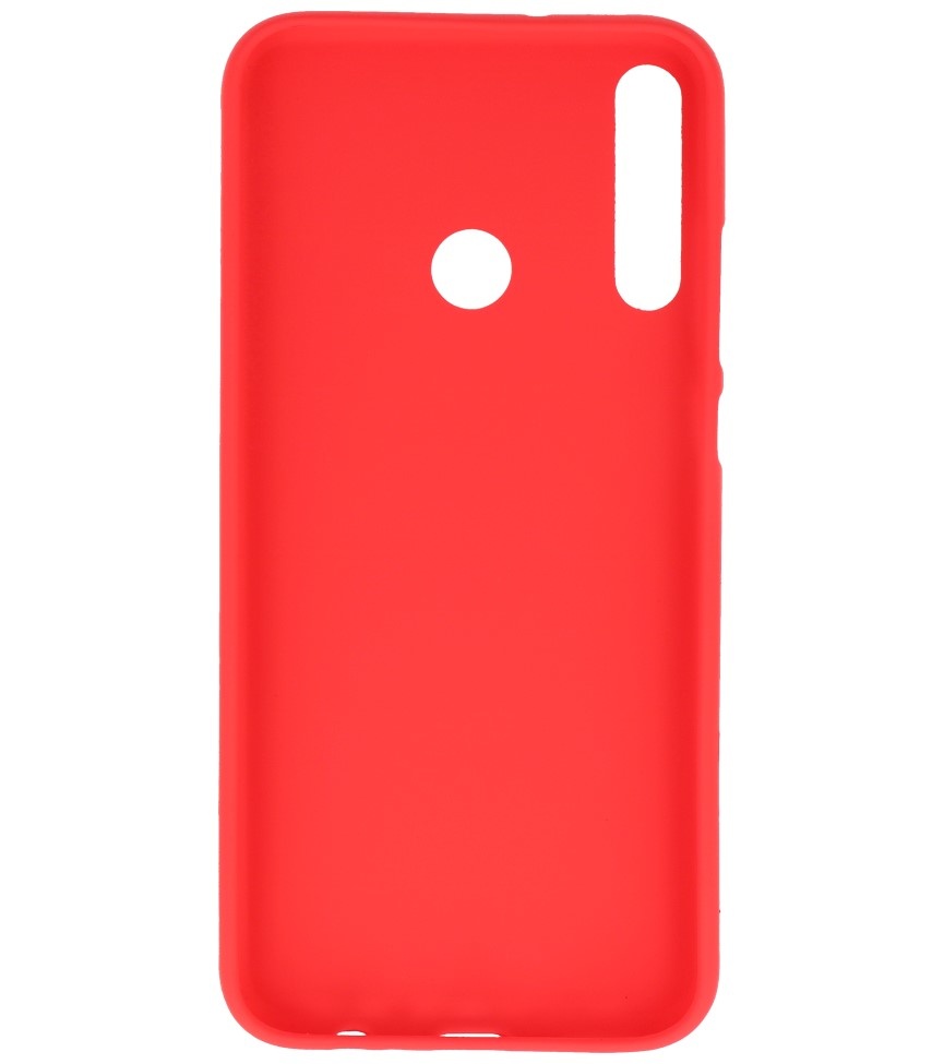 Color TPU Hoesje voor Huawei P40 Lite E Rood