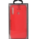 Color TPU Case for Huawei P40 Lite E Red