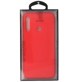 Farbige TPU-Hülle für Huawei P40 Lite E Red