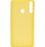 Color TPU Case for Huawei P40 Lite E Yellow