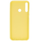 Color TPU Hoesje voor Huawei P40 Lite E Geel