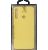 Color TPU Case for Huawei P40 Lite E Yellow