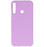 Color TPU Hoesje voor Huawei P40 Lite E Paars