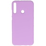 Color TPU Case for Huawei P40 Lite E Purple