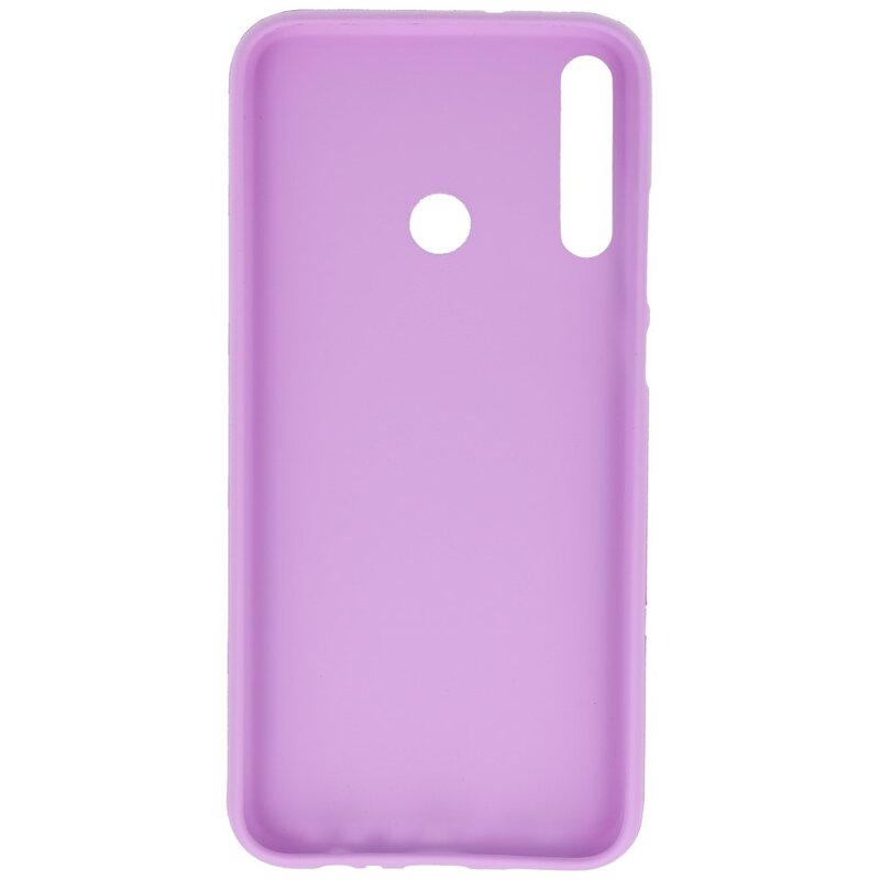 Color TPU Case for Huawei P40 Lite E Purple