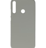 Color TPU Hoesje voor Huawei P40 Lite E Grijs