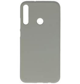 Color TPU Hoesje voor Huawei P40 Lite E Grijs