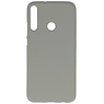Farvet TPU-etui til Huawei P40 Lite E Grå