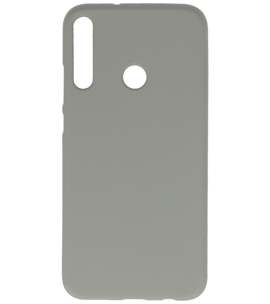 Farbige TPU-Hülle für Huawei P40 Lite E Grau