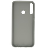 Farbige TPU-Hülle für Huawei P40 Lite E Grau