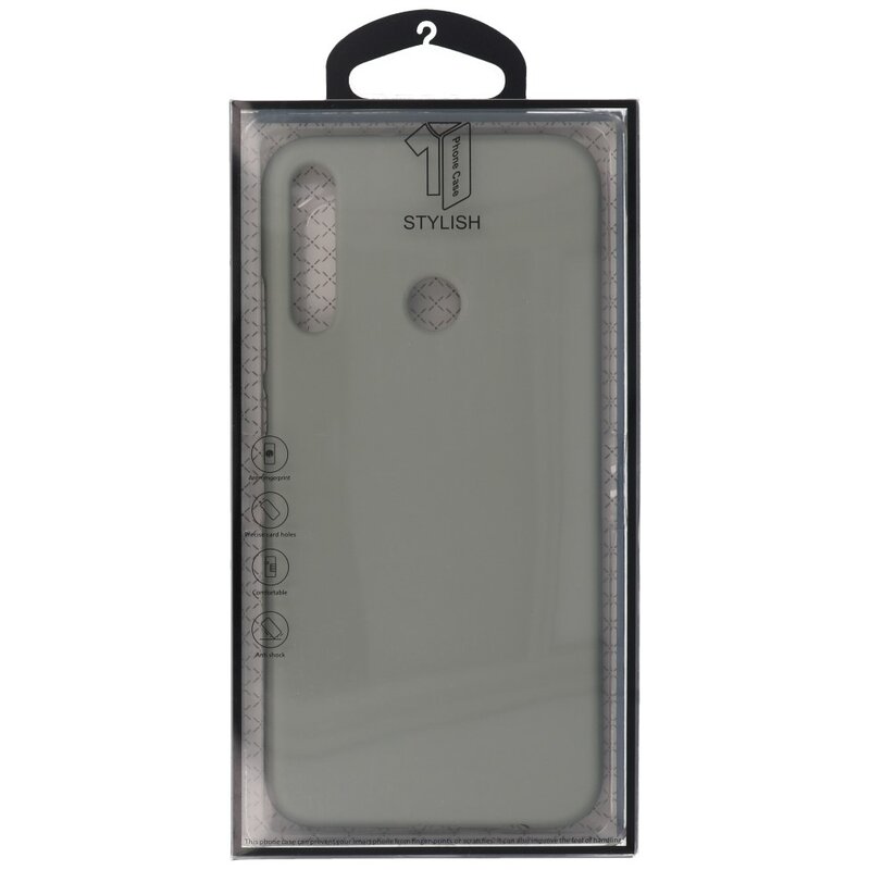 Color TPU Case for Huawei P40 Lite E Gray