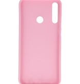 Color TPU Hoesje voor Huawei P40 Lite E Roze