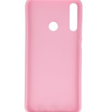 Farbige TPU-Hülle für Huawei P40 Lite E Pink