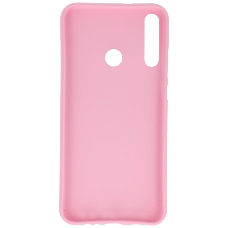 Farbige TPU-Hülle für Huawei P40 Lite E Pink
