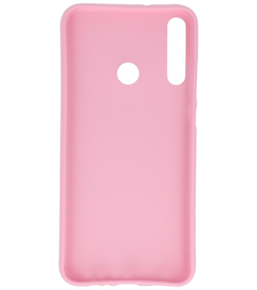 Color TPU Hoesje voor Huawei P40 Lite E Roze