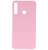 Farvet TPU-etui til Huawei P40 Lite E Pink