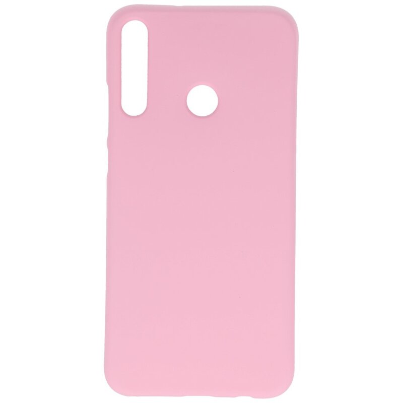 Farbige TPU-Hülle für Huawei P40 Lite E Pink