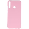 Color TPU Case for Huawei P40 Lite E Pink