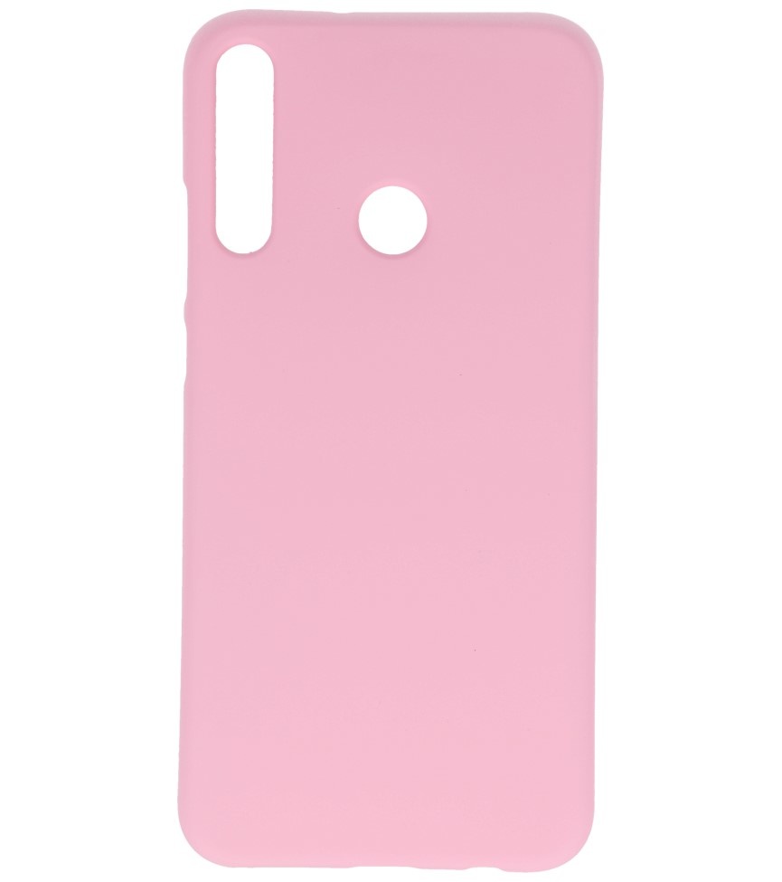 Farbige TPU-Hülle für Huawei P40 Lite E Pink