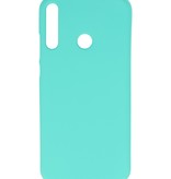 Color TPU Hoesje voor Huawei P40 Lite E Turquoise