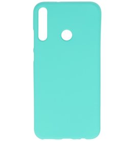 Color TPU Case for Huawei P40 Lite E Turquoise