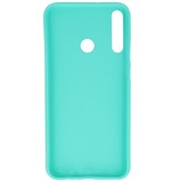 Farbige TPU-Hülle für Huawei P40 Lite E Türkis