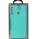 Color TPU Hoesje voor Huawei P40 Lite E Turquoise