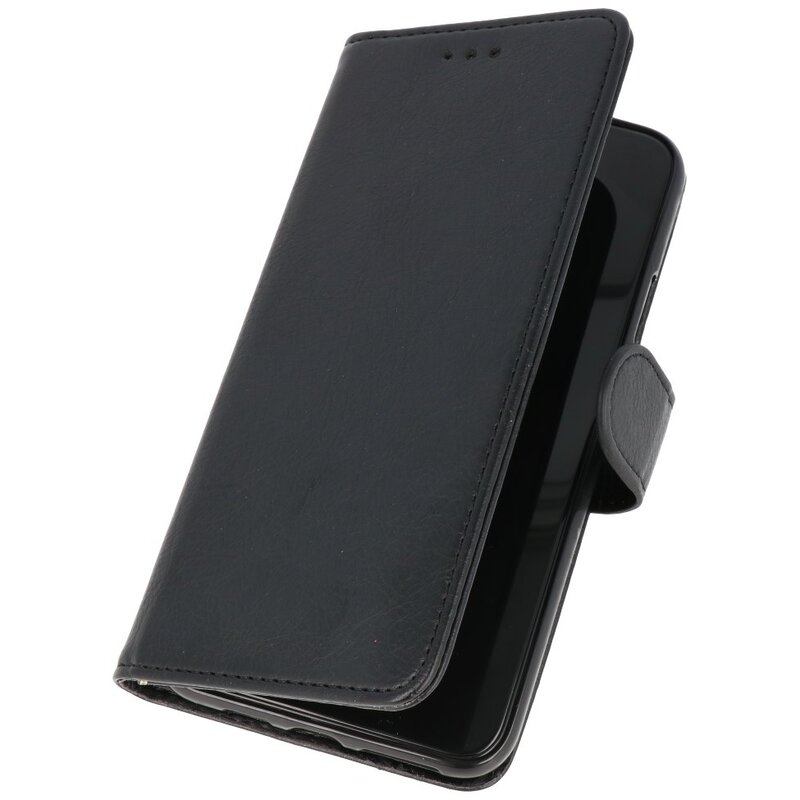 Custodia a portafoglio Bookstyle per Galaxy A20s nera