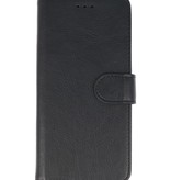 Bookstyle Wallet Cases Hülle für Galaxy A20s Schwarz