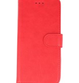 Bookstyle Wallet Cases Hoesje voor Galaxy A20s Rood